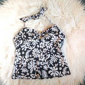 Lands End Halter Swim Tankini